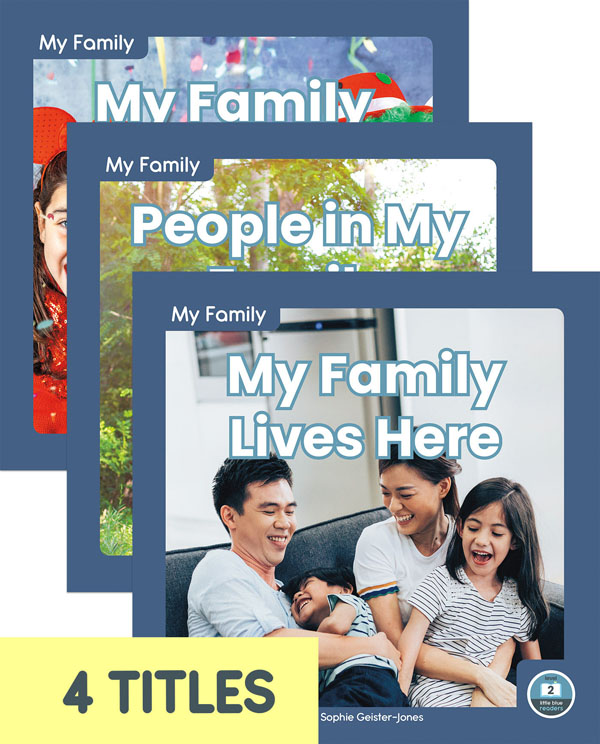 Everyone has a family, but all families are different. This series explores similarities and differences in where families live, who makes up a family, and what they eat and celebrate.