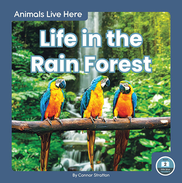 This title introduces readers to the kinds of animals that live in rain forests. Simple text, straightforward photos, and a photo glossary make this title the perfect introduction to life in the rain forest.