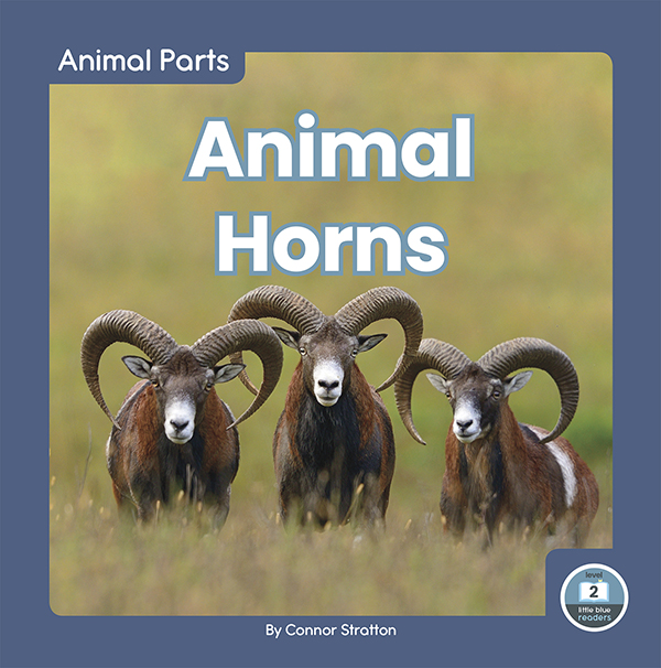 This title introduces young readers to the kinds of horns that animals have. Simple text, vibrant photos, and a photo glossary make this title the perfect introduction to animal horns.