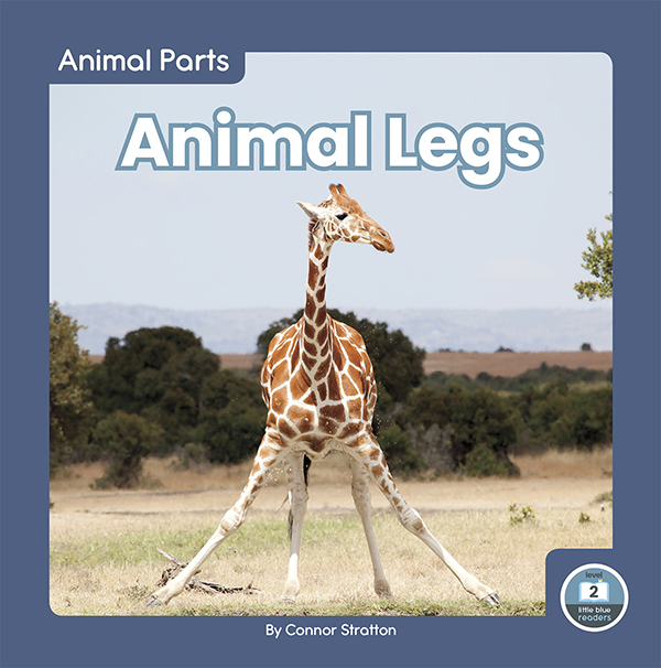 This title introduces young readers to the kinds of legs that animals have. Simple text, vibrant photos, and a photo glossary make this title the perfect introduction to animal legs.