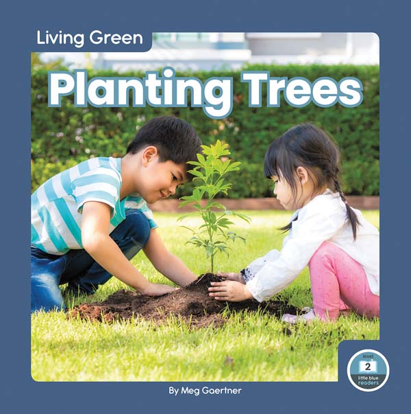 This engaging book shares with readers how they can live green and make a difference by planting trees. The book includes easy-to-read text and vibrant photos, making it a great choice for beginning readers. It also includes a table of contents, picture glossary, and index. This Little Blue Readers book is at Level 2, aligned to reading levels of grades K-1 and interest levels of grades PreK-2.