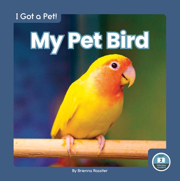 This adorable book provides an easy-to-read introduction to pet birds. The book includes simple text and vibrant photos, making it a perfect choice for beginning readers. It also includes a table of contents, picture glossary, and index. This Little Blue Readers book is at Level 2, aligned to reading levels of grades K-1 and interest levels of grades PreK-2.