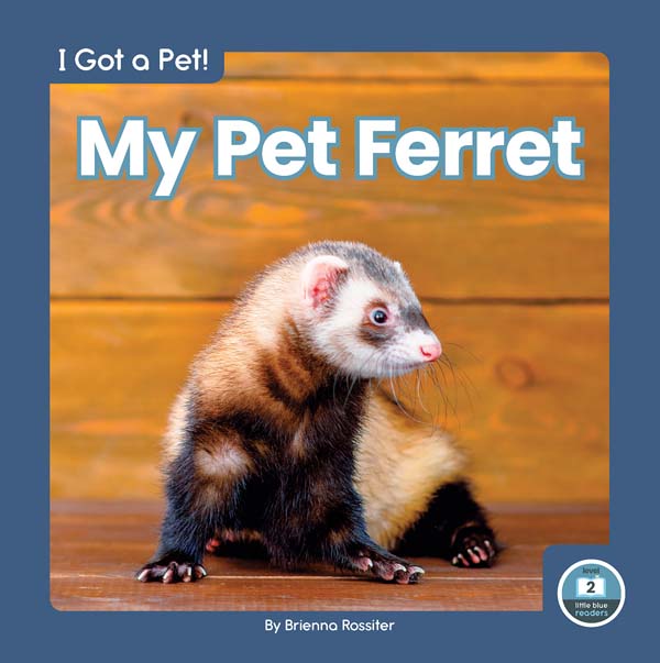 This adorable book provides an easy-to-read introduction to pet ferrets. The book includes simple text and vibrant photos, making it a perfect choice for beginning readers. It also includes a table of contents, picture glossary, and index. This Little Blue Readers book is at Level 2, aligned to reading levels of grades K-1 and interest levels of grades PreK-2.