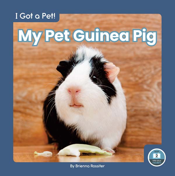This adorable book provides an easy-to-read introduction to pet guinea pigs. The book includes simple text and vibrant photos, making it a perfect choice for beginning readers. It also includes a table of contents, picture glossary, and index. This Little Blue Readers book is at Level 2, aligned to reading levels of grades K-1 and interest levels of grades PreK-2.