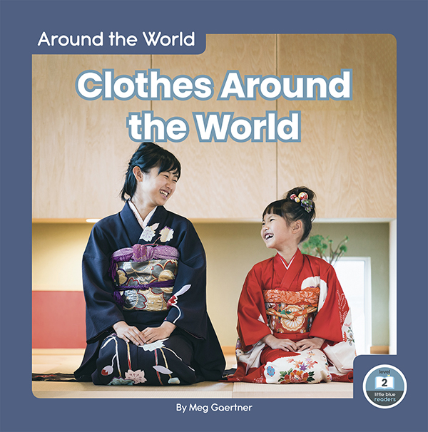 This title introduces readers to how people in different parts of the world dress. Simple text, fun pictures, and a photo glossary make this title the perfect introduction to clothes around the world.