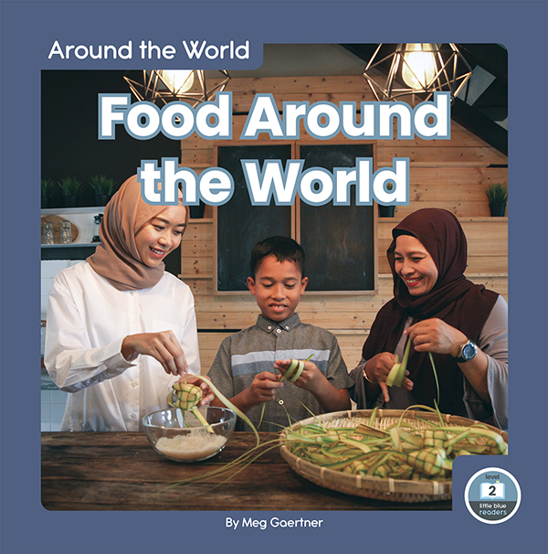 This title introduces readers to what people in different parts of the world eat. Simple text, fun pictures, and a photo glossary make this title the perfect introduction to food around the world.