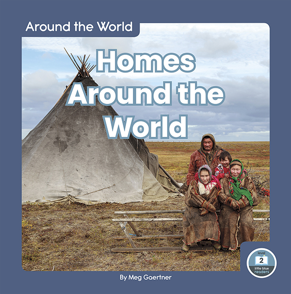 This title introduces readers to the homes where people in different parts of the world live. Simple text, fun pictures, and a photo glossary make this title the perfect introduction to homes around the world.