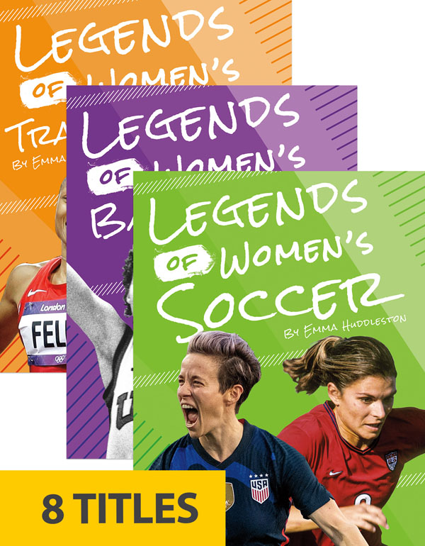 Legends Of Women’s Sports (Set Of 8)