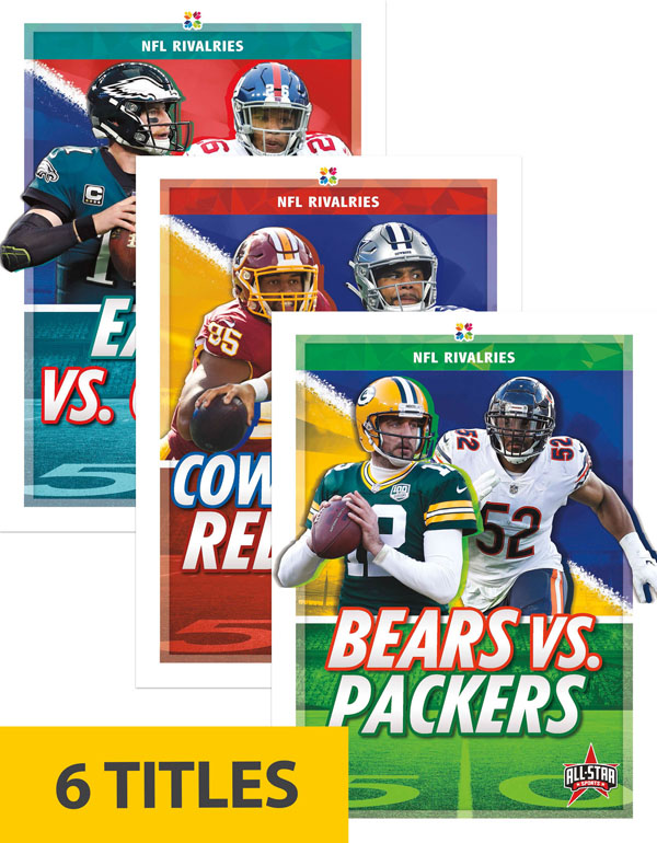 NFL Rivalries (Set Of 6)