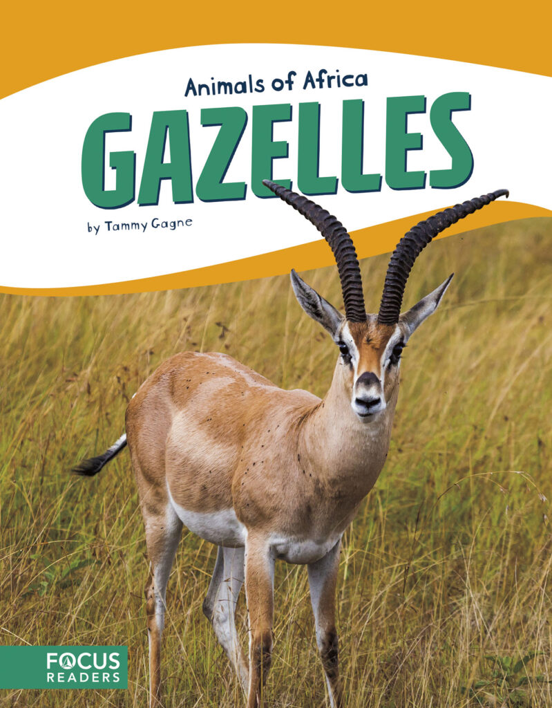Introduces readers to the life, diet, habitat, behavior, and physical description of gazelles. Colorful spreads, fun facts, diagrams, a range map, and a special reading feature make this an exciting read for animal lovers and report writers alike.