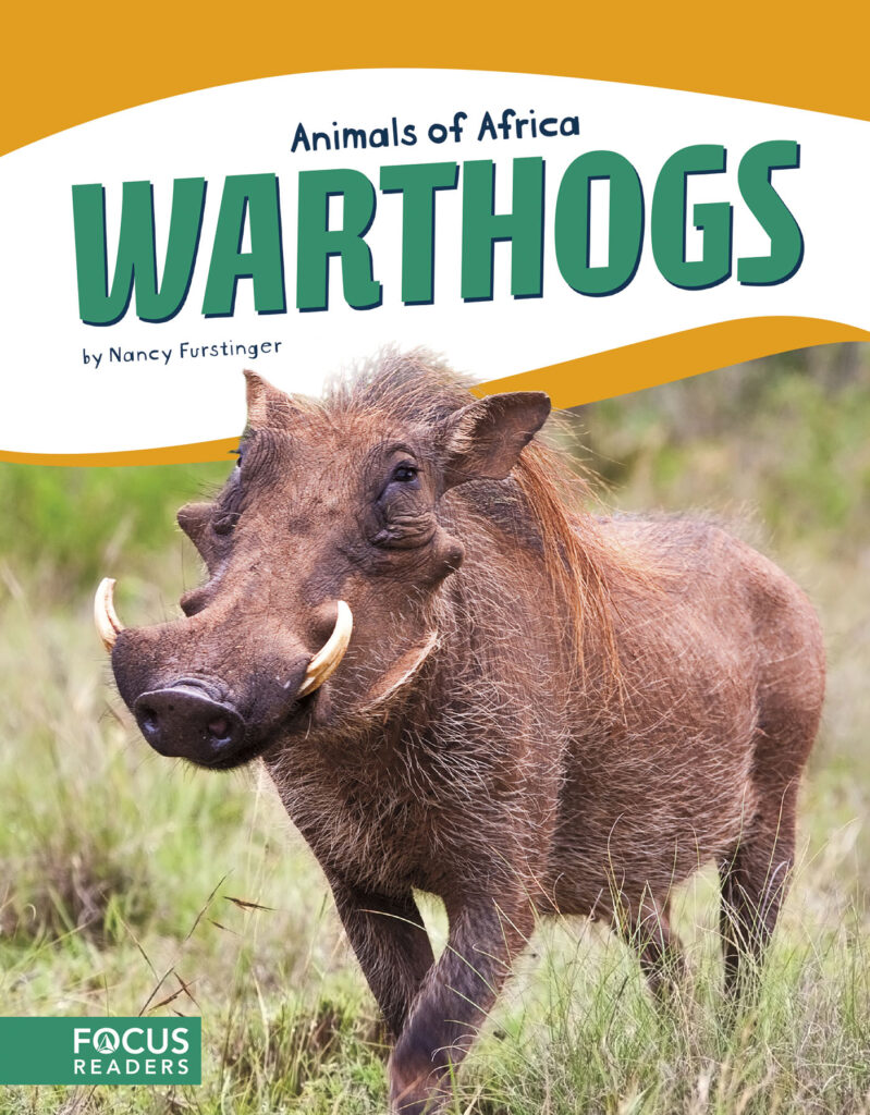 Introduces readers to the life, diet, habitat, behavior, and physical description of warthogs. Colorful spreads, fun facts, diagrams, a range map, and a special reading feature make this an exciting read for animal lovers and report writers alike.