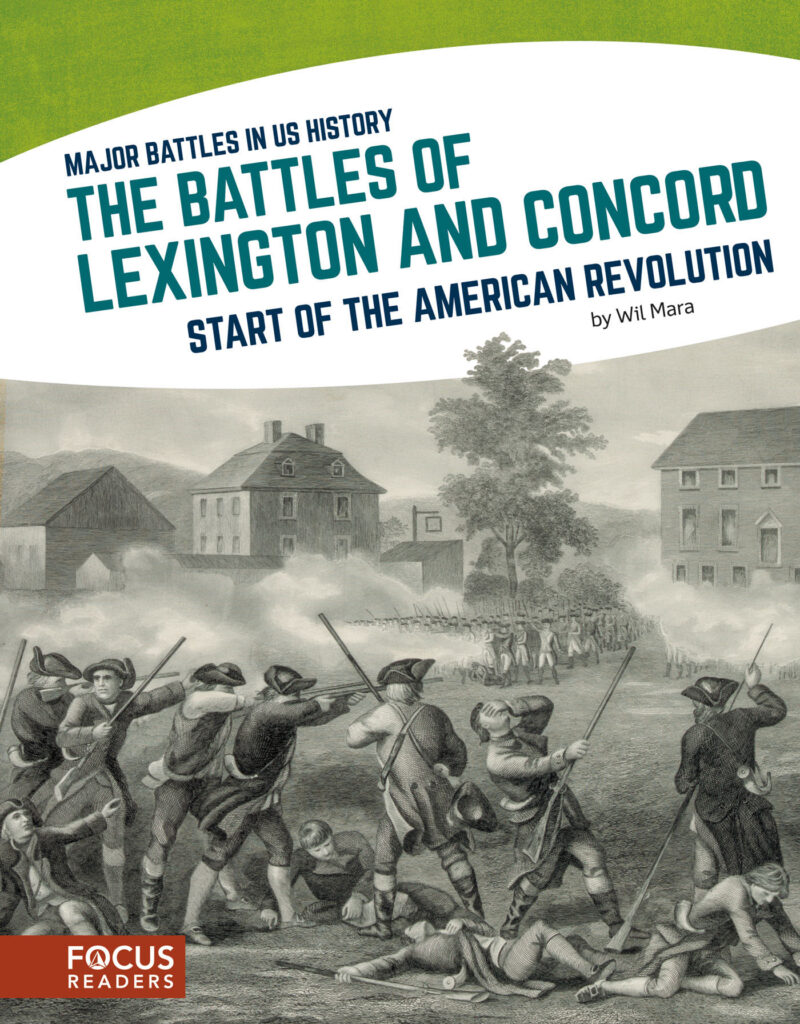 Explores the Battles of Lexington and Concord of the American Revolution. Authoritative text, colorful illustrations, illuminating sidebars, and questions to prompt critical thinking make this an exciting and informative read.