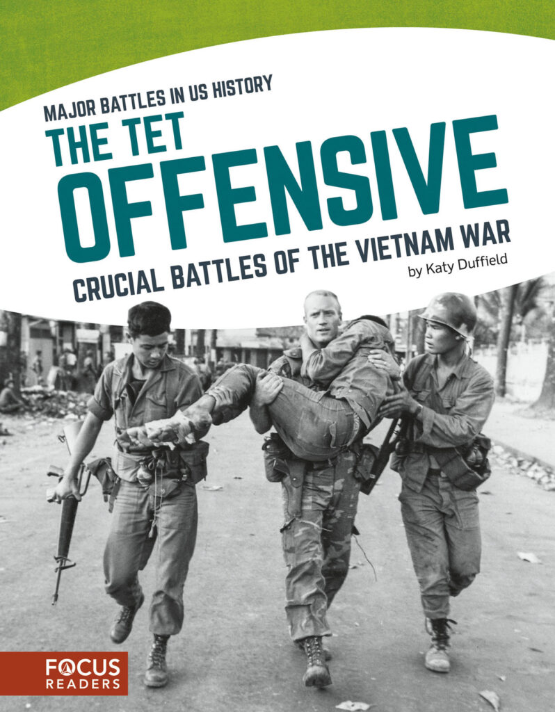 Explores the Tet Offensive of the Vietnam War. Authoritative text, colorful illustrations, illuminating sidebars, and questions to prompt critical thinking make this an exciting and informative read.