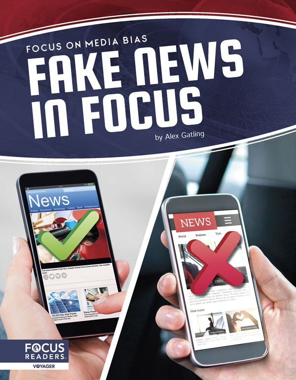 This insightful book explores the fake news phenomenon, helping students think critically about where their news comes from. The book also includes a table of contents, two infographics, informative sidebars, two 