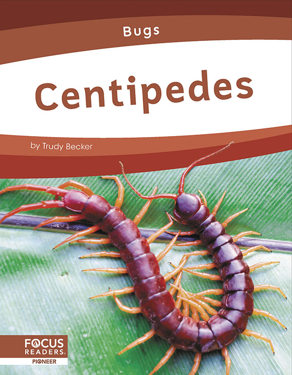 This informative book introduces young readers to the habitat, physical features, diet, and behavior of centipedes. The book also includes a 
