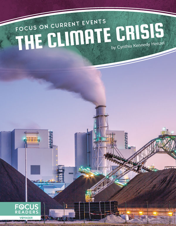 This book explores the crisis of climate change, highlighting its causes, effects, and solutions, as well as the debates and challenges related to climate change that remain today. The book also includes a table of contents, two infographics, informative sidebars, two Case Study special features, quiz questions, a glossary, additional resources, and an index. This Focus Readers title is at the Voyager level, aligned to reading levels of grades 5-6 and interest levels of grades 5-9.