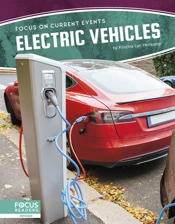 This book explores how electric vehicles work and are developed, highlighting their history, potential role in slowing climate change, as well as the debates and challenges related to electric vehicles that remain today. The book also includes a table of contents, two infographics, informative sidebars, two Case Study special features, quiz questions, a glossary, additional resources, and an index. This Focus Readers title is at the Voyager level, aligned to reading levels of grades 5-6 and interest levels of grades 5-9.