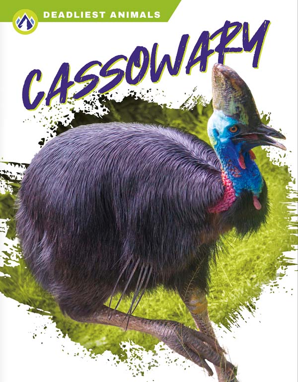 This book describes how a cassowary uses its long claws to kick predators—or people! Short paragraphs of easy-to-read text are paired with plenty of colorful photos to make reading engaging and accessible. The book also includes a table of contents, fun facts, sidebars, comprehension questions, a glossary, an index, and a list of resources for further reading. Apex books have low reading levels (grades 2-3) but are designed for older students, with interest levels of grades 3-7.