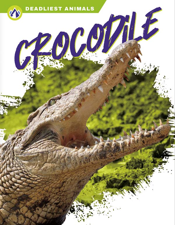 This book describes how a crocodile uses its strong jaws to crush prey—or people! Short paragraphs of easy-to-read text are paired with plenty of colorful photos to make reading engaging and accessible. The book also includes a table of contents, fun facts, sidebars, comprehension questions, a glossary, an index, and a list of resources for further reading. Apex books have low reading levels (grades 2-3) but are designed for older students, with interest levels of grades 3-7.