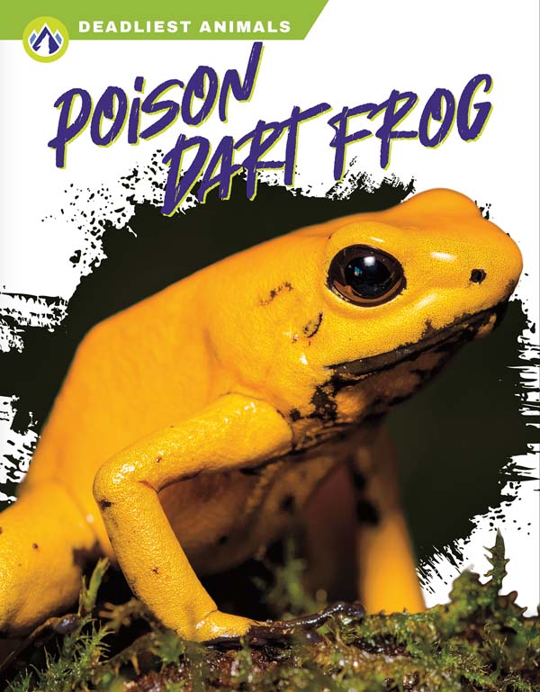 This book describes how a poison dart frog’s skin releases poison that can kill predators—or people! Short paragraphs of easy-to-read text are paired with plenty of colorful photos to make reading engaging and accessible. The book also includes a table of contents, fun facts, sidebars, comprehension questions, a glossary, an index, and a list of resources for further reading. Apex books have low reading levels (grades 2-3) but are designed for older students, with interest levels of grades 3-7.
