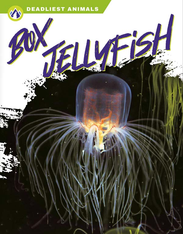 This book describes how a box jellyfish uses its tentacles to poison prey—or people! Short paragraphs of easy-to-read text are paired with plenty of colorful photos to make reading engaging and accessible. The book also includes a table of contents, fun facts, sidebars, comprehension questions, a glossary, an index, and a list of resources for further reading. Apex books have low reading levels (grades 2-3) but are designed for older students, with interest levels of grades 3-7.