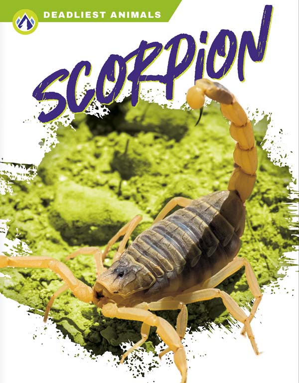 This book describes how a scorpion uses its tail to sting and paralyze prey—or people! Short paragraphs of easy-to-read text are paired with plenty of colorful photos to make reading engaging and accessible. The book also includes a table of contents, fun facts, sidebars, comprehension questions, a glossary, an index, and a list of resources for further reading. Apex books have low reading levels (grades 2-3) but are designed for older students, with interest levels of grades 3-7.