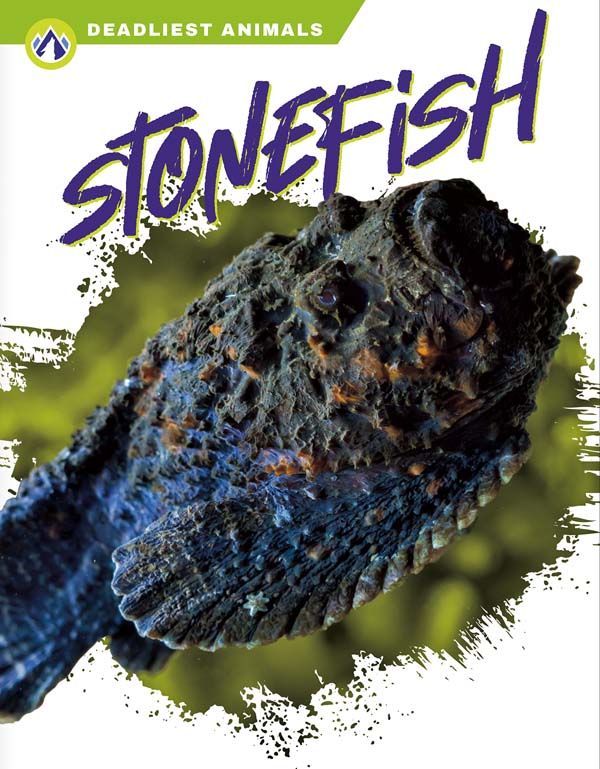 This book describes how a stonefish’s spines release poison that can kill predators—or people! Short paragraphs of easy-to-read text are paired with plenty of colorful photos to make reading engaging and accessible. The book also includes a table of contents, fun facts, sidebars, comprehension questions, a glossary, an index, and a list of resources for further reading. Apex books have low reading levels (grades 2-3) but are designed for older students, with interest levels of grades 3-7.