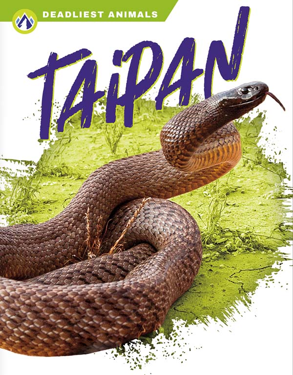 This book describes how a bite from a taipan injects deadly venom to kill prey—or people! Short paragraphs of easy-to-read text are paired with plenty of colorful photos to make reading engaging and accessible. The book also includes a table of contents, fun facts, sidebars, comprehension questions, a glossary, an index, and a list of resources for further reading. Apex books have low reading levels (grades 2-3) but are designed for older students, with interest levels of grades 3-7.