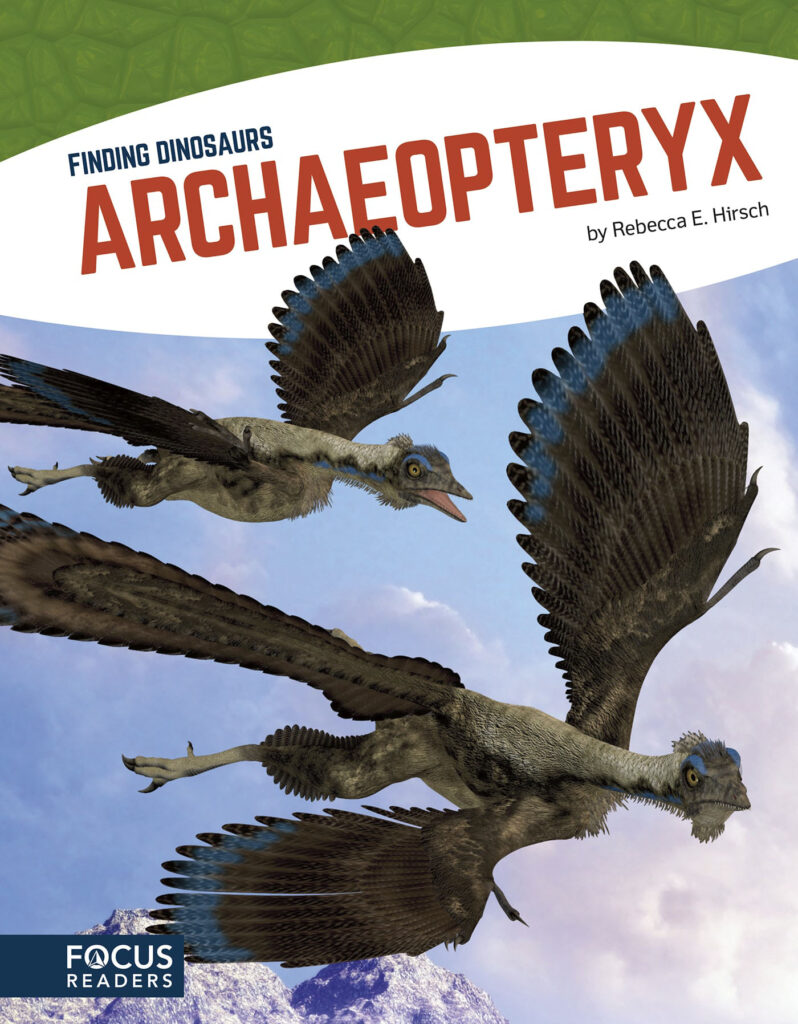 Explores what scientists have uncovered about Archaeopteryx. Colorful photos and illustrations help bring each dinosaur to life as easy-to-read text guides readers through important discoveries about its appearance, diet, and habitat.