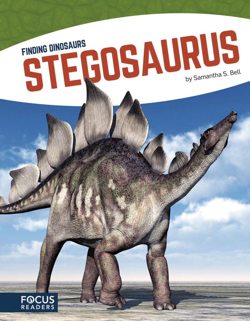 Explores what scientists have uncovered about Stegosaurus. Colorful photos and illustrations help bring each dinosaur to life as easy-to-read text guides readers through important discoveries about its appearance, diet, and habitat.