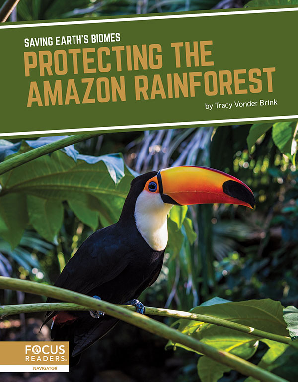 Explores the richness of the Amazon rainforest, how humans have damaged it, and efforts being taken to protect it. Clear text, vibrant photos, and helpful infographics make this book an accessible and engaging read.