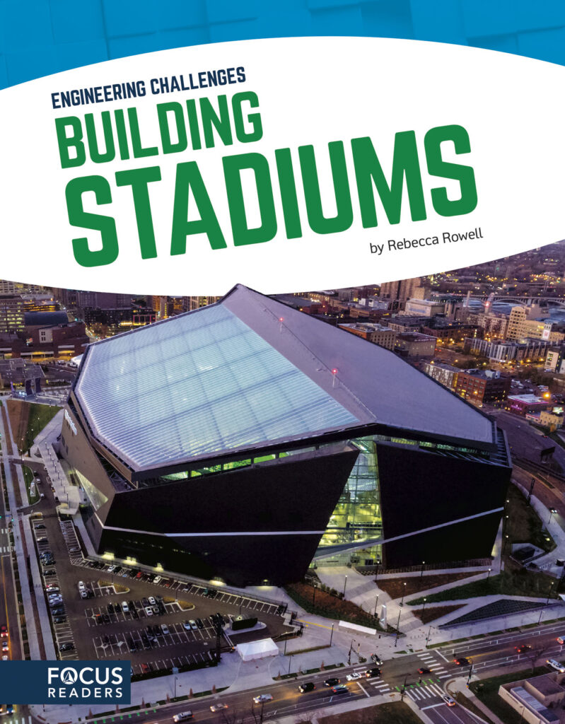 Explores the engineering challenges behind building stadiums, as well as the creative solutions found to overcome those challenges. Accessible text, vibrant photos, and an engineering activity for readers provide a well-rounded introduction to the engineering process.