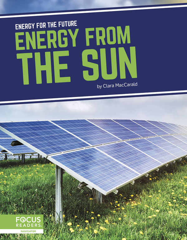 This title examines the history and use of solar energy, the pros and cons of the technology, and next steps for this important energy source. This book also includes a table of contents, an infographic, informative sidebars, a That's Amazing special feature, quiz questions, a glossary, additional resources, and an index. This Focus Readers title is at the Navigator level, aligned to reading levels of grades 3-5 and interest levels of grades 4-7.