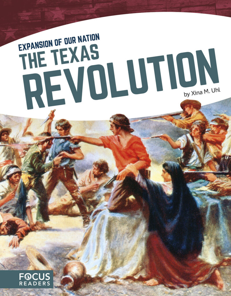 Explores the causes, battles, and aftermath of the Texas Revolution. Authoritative text, colorful illustrations, illuminating sidebars, and a 