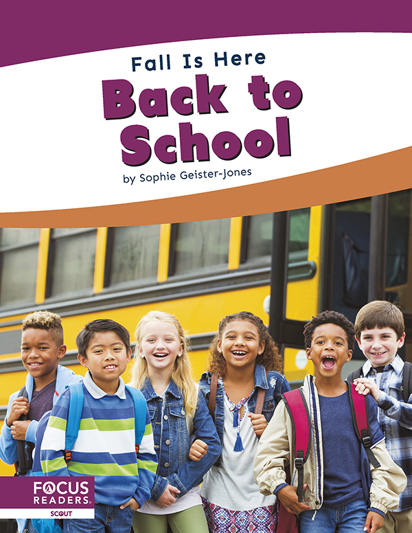 This title introduces early readers to going back to school. Simple text, engaging photos, and a photo glossary make this title the perfect introduction to the return of school.