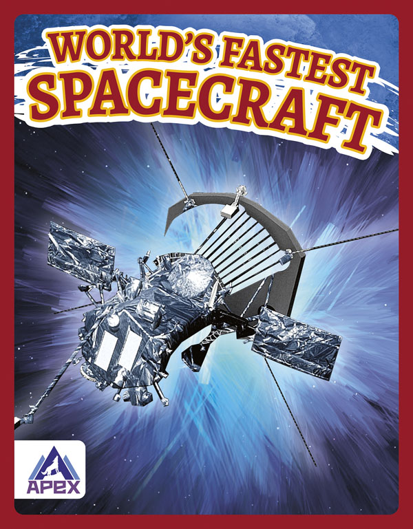 This book introduces readers to the world’s fastest rockets, highlighting record-setting rockets from the past, as well as the technology and innovations that helped them achieve those speeds. Short paragraphs of easy-to-read text are paired with plenty of colorful photos to make reading engaging and accessible. The book also includes a table of contents, fun facts, sidebars, comprehension questions, a glossary, an index, and a list of resources for further reading. Apex books have low reading levels (grades 2-3) but are designed for older students, with interest levels of grades 3-7.