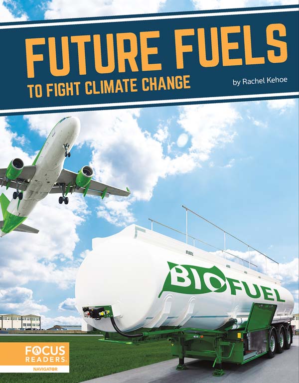 This informative title examines how fossil fuels contribute to climate change, how future fuels could help slow the crisis, and the current challenges scientists face. This book also includes a table of contents, an infographic, informative sidebars, a “That’s Amazing” special feature, quiz questions, a glossary, additional resources, and an index. This Focus Readers title is at the Navigator level, aligned to reading levels of grades 3-5 and interest levels of grades 4-7.