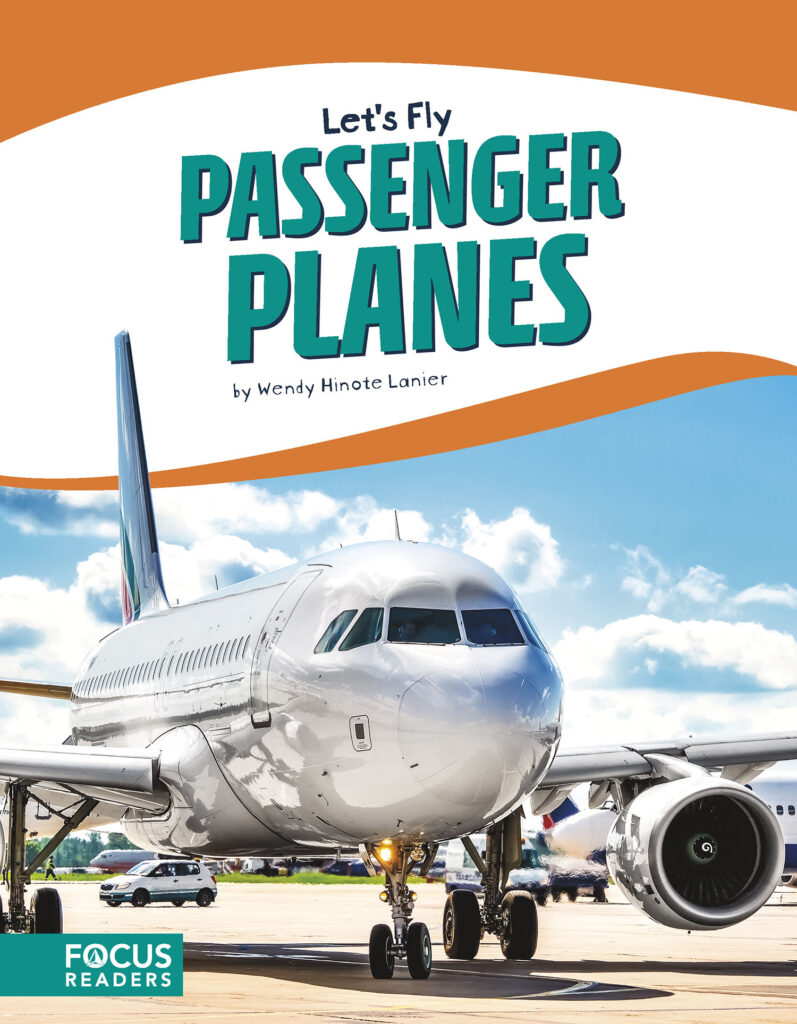 Gives readers a close-up look at passenger planes. With colorful spreads featuring fun facts, sidebars, labeled diagrams, and a 