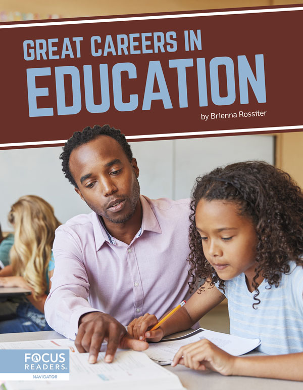This engaging book highlights various careers in education, describing what each job typically involves and the training required to pursue it. The book also includes a table of contents, two infographics, informative sidebars, a 