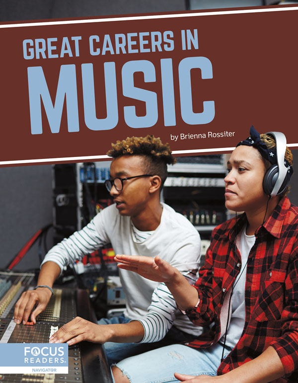 This engaging book highlights various careers in music, describing what each job typically involves and the training required to pursue it. The book also includes a table of contents, two infographics, informative sidebars, a 