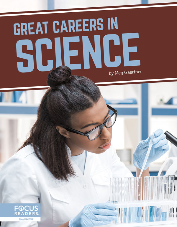 This engaging book highlights various careers in science, describing what each job typically involves and the training required to pursue it. The book also includes a table of contents, two infographics, informative sidebars, a 