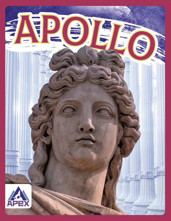 This book describes the powers and actions of the god Apollo. Short paragraphs of easy-to-read text are paired with plenty of colorful photos to make reading engaging and accessible. The book also includes a table of contents, fun facts, sidebars, comprehension questions, a glossary, an index, and a list of resources for further reading.
