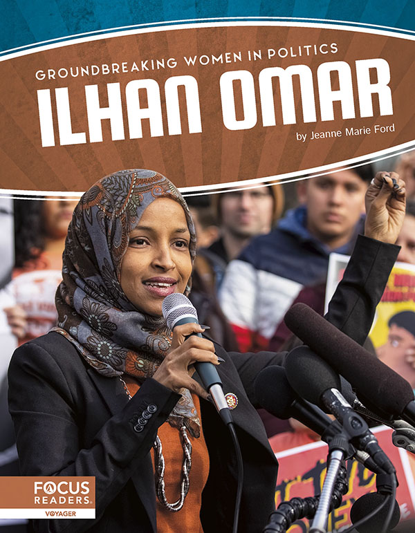 This title introduces readers to the political career of Ilhan Omar. Concise text, thought-provoking discussion questions, and compelling photos give the reader an insightful look into the impacts Omar has had on the urgent issues of today.