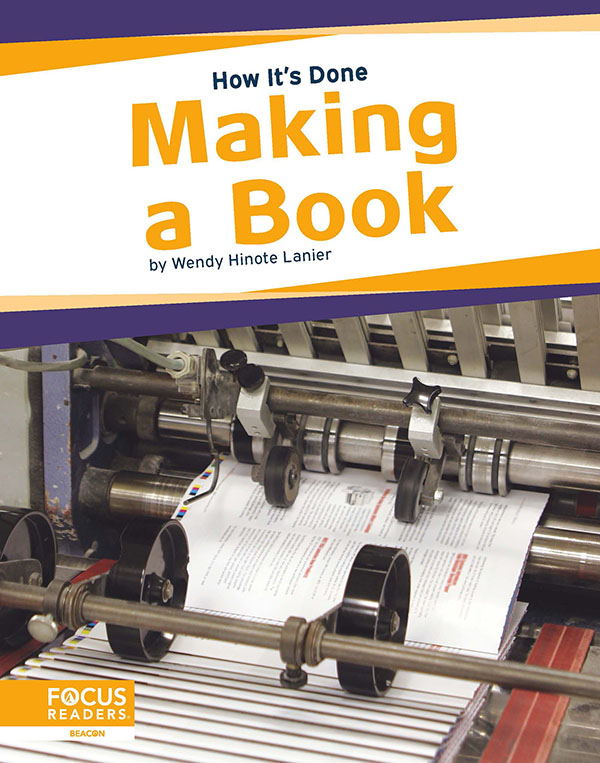 This title gives readers a close-up look at how books are made. With colorful spreads featuring fun facts, infographics, and a “That’s Amazing!” special feature, this book provides an engaging overview of the publishing and printing process.