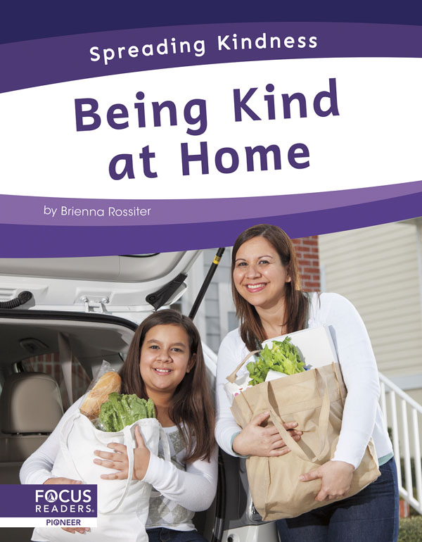 This engaging book introduces readers to ways they can show kindness to their family members, such as helping with a task or chore. Vibrant photos and simple text reflect diverse experiences to help all readers feel empowered.