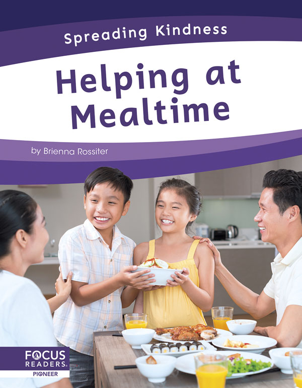 This engaging book introduces readers to ways they can help before and after meals, such as setting and clearing the table. Vibrant photos and simple text reflect diverse experiences to help all readers feel empowered.