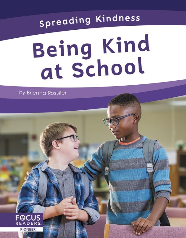 This engaging book introduces readers to ways they can show kindness to their teachers and classmates, such as listening when others are speaking. Vibrant photos and simple text reflect diverse experiences to help all readers feel empowered.