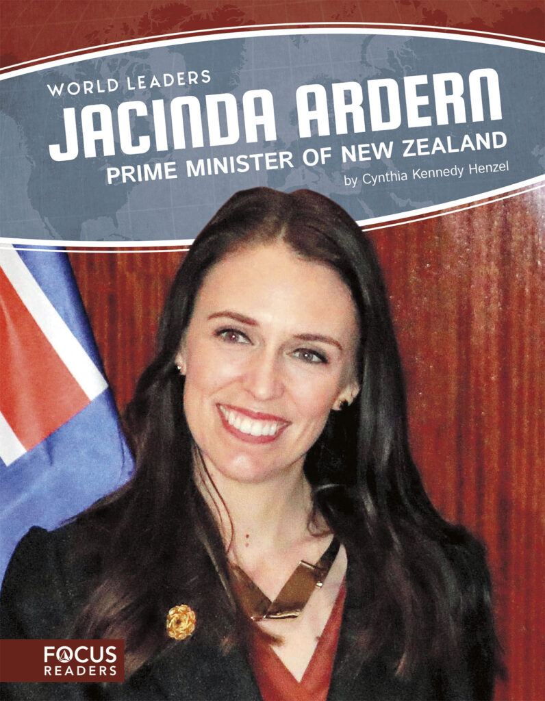 Introduces readers to the political career of New Zealand Prime Minister Jacinda Ardern. Engaging infographics, thought-provoking discussion questions, and eye-catching photos give the reader an invaluable look into New Zealand and the office of its current leader.