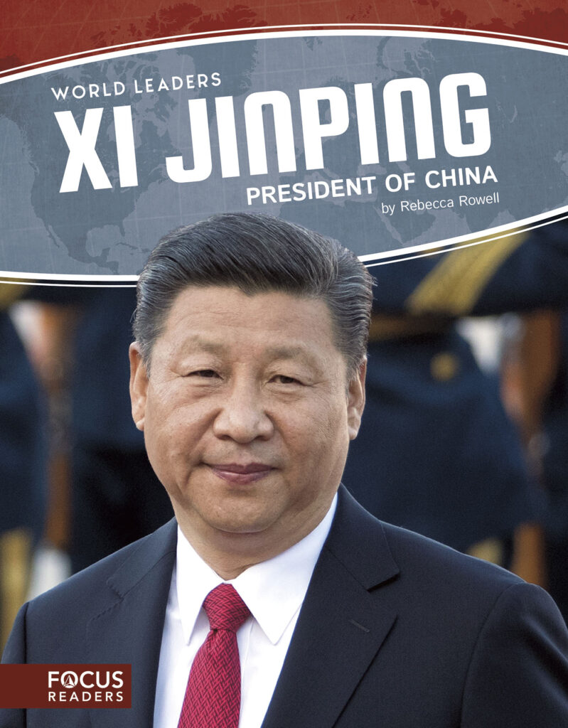 Introduces readers to the political career of Chinese President Xi Jinping. Engaging infographics, thought-provoking discussion questions, and eye-catching photos give the reader an invaluable look into China and the office of its current leader.