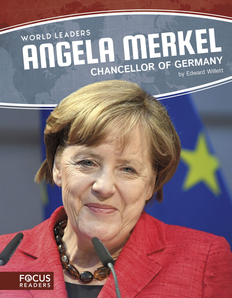 Introduces readers to the political career of German Chancellor Angela Merkel. Engaging infographics, thought-provoking discussion questions, and eye-catching photos give the reader an invaluable look into Germany and the office of its current leader.